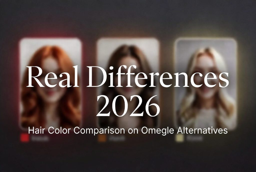 Redhead vs Brunette vs Blonde on Omegle real differences 2026 comparison